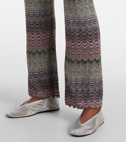 Zigzag high-rise flared pants - Missoni - Modalova