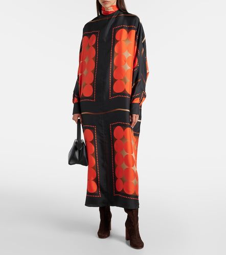 Lexi printed satin maxi dress - Khaite - Modalova