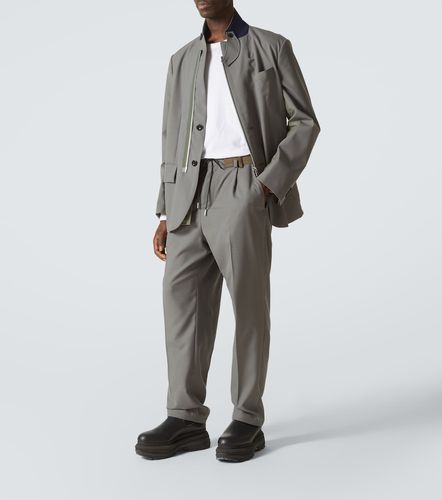 Sacai Pantaloni a gamba larga - Sacai - Modalova