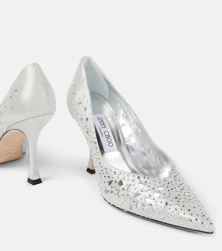 Ziri 90 embellished suede pumps - Jimmy Choo - Modalova