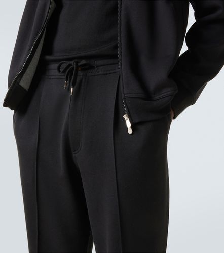 Cotton-blend sweatpants - Brunello Cucinelli - Modalova
