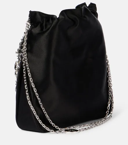 Bolso saco Mini Pilgrim de satén - Roger Vivier - Modalova
