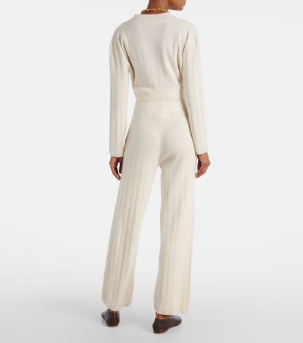 Jardin ribbed-knit cashmere sweatpants - Max Mara - Modalova