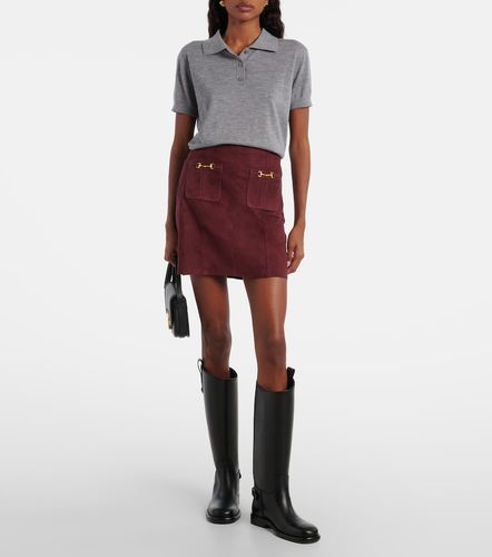 Rixo Minifalda Wiley de ante - Rixo - Modalova