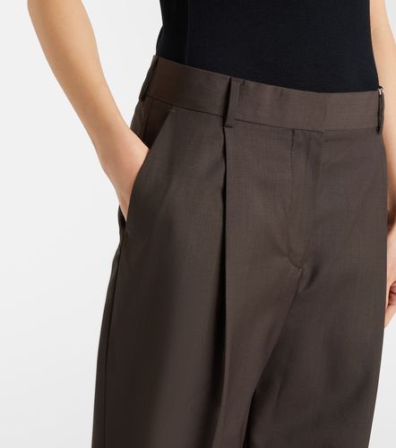 Pantaloni a gamba larga con pince - Toteme - Modalova