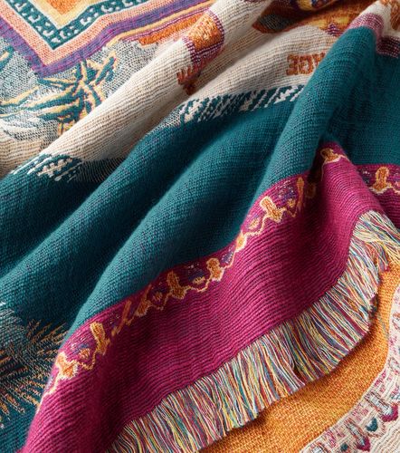 Colcha Shanti de algodón bordada - Etro - Modalova