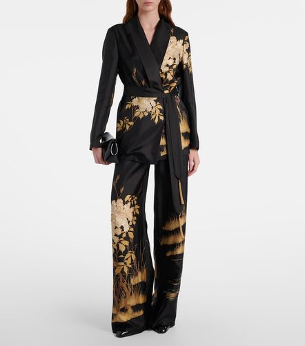 Pantalones anchos Mappa de seda - Max Mara - Modalova
