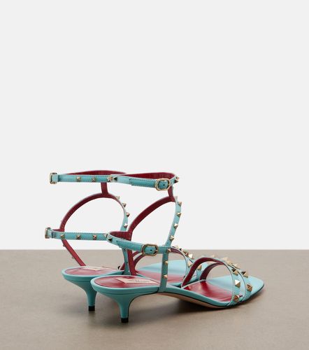 Rockstud leather sandals - Valentino Garavani - Modalova