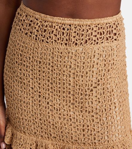 Gonna corta Brigitte in cotone crochet - Anna Kosturova - Modalova
