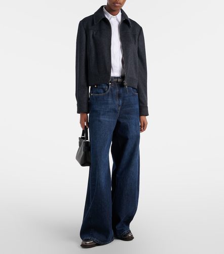 Monili cotton-blend top - Brunello Cucinelli - Modalova