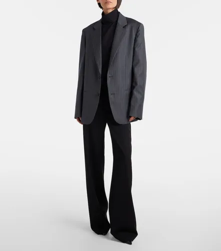 Cotton-blend poplin turtleneck top - Gucci - Modalova