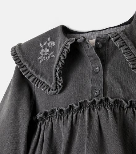 Vestido Viola de algodón bordado - C'era Una Volta - Modalova