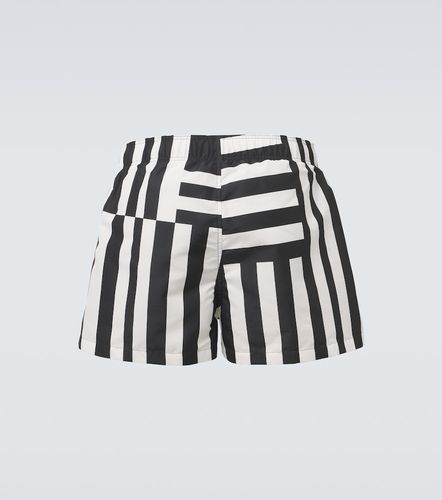 Versace Striped swim trunks - Versace - Modalova