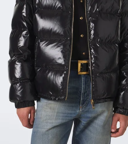 Chaqueta de plumas Barocco con capucha - Versace - Modalova