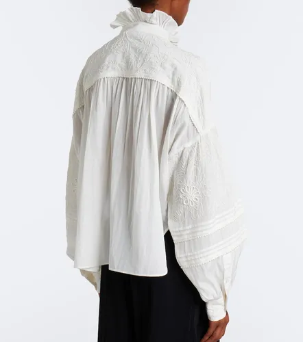 Embroidered ruffled blouse - Polo Ralph Lauren - Modalova