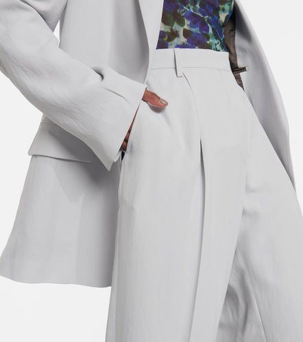 Pantaloni a gamba larga con pieghe - Dries Van Noten - Modalova