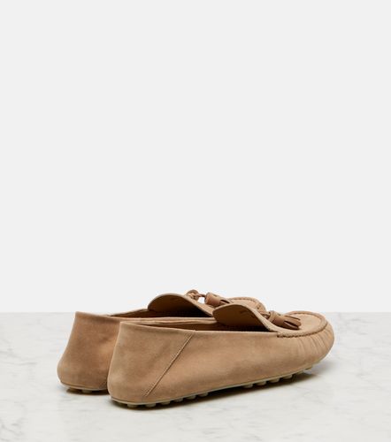 Mokassins Dot Sole aus Veloursleder - Loro Piana - Modalova