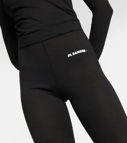Jil Sander Logo leggings - Jil Sander - Modalova
