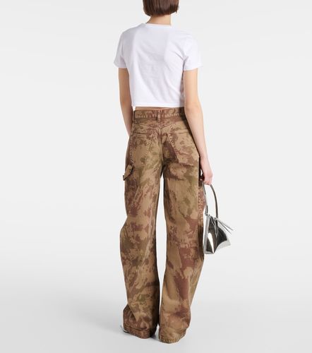 Re/Done Cotton jersey crop top - Re/Done - Modalova