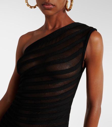 Alaia Open-knit ruched minidress - Alaia - Modalova