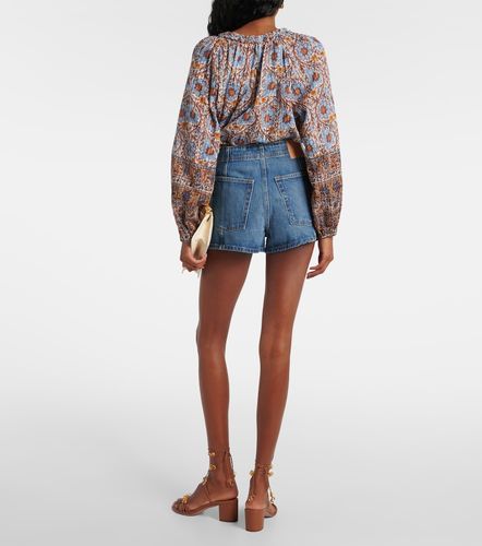 Ulla Johnson Camille denim shorts - Ulla Johnson - Modalova