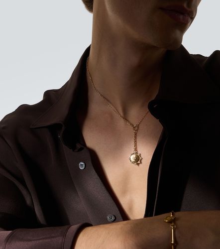 Collar Spark Love de oro de 18 ct con diamantes - FoundRae - Modalova