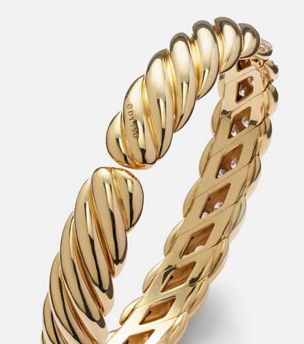 Bracciale Sculpted Cable Flex® in 18kt con diamanti - David Yurman - Modalova