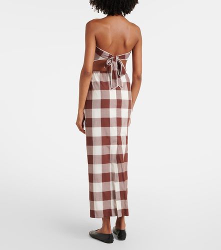 Callie gingham cotton crop top - Posse - Modalova