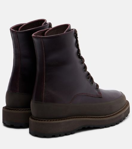 Dolomite leather lace-up boots - Le Monde Beryl - Modalova