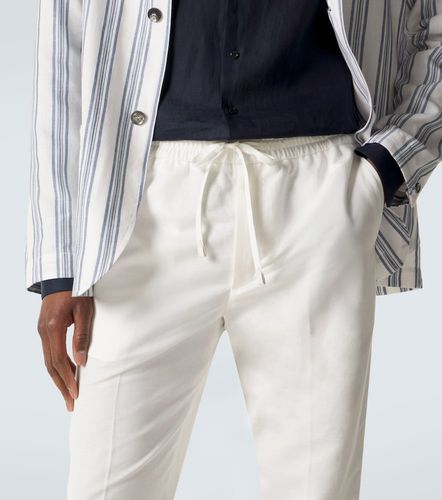 Pantaloni regular in lino e cotone - Brioni - Modalova