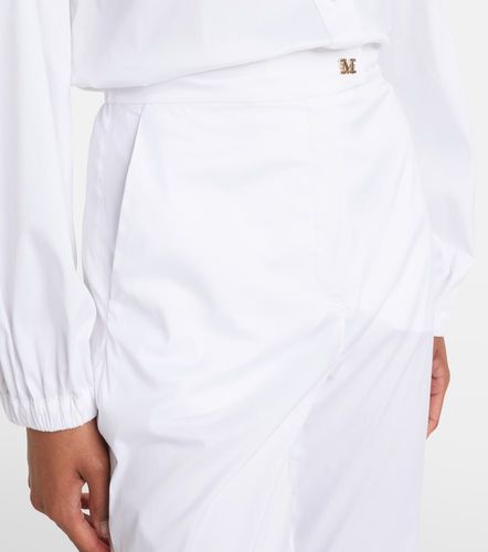 Pantaloni a gamba larga Curve in misto cotone - Max Mara - Modalova