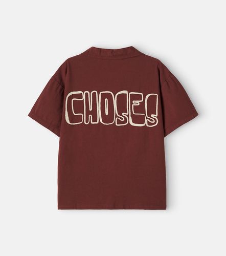 Camisa de algodón con logo - Bobo Choses - Modalova