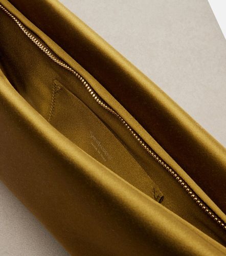 Clutch Evening in raso - Saint Laurent - Modalova