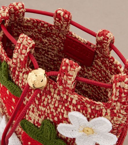 Paula's Ibiza raffia pouch with strap - Loewe - Modalova