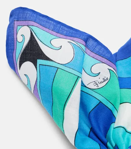 Pañuelo para el pelo Iride de algodón - Pucci - Modalova