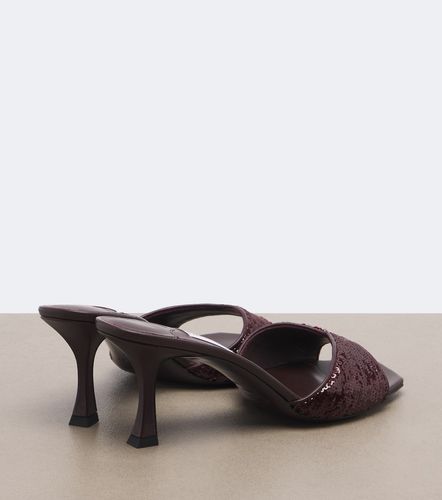 Mules Skye de piel con lentejuelas - Jimmy Choo - Modalova