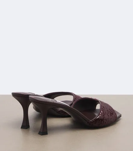 Skye sequined leather mules - Jimmy Choo - Modalova