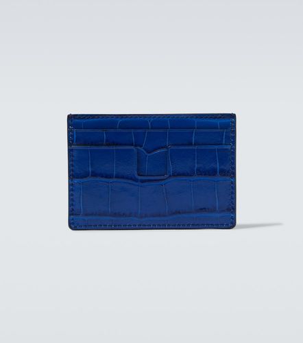 Tom Ford Tarjetero de piel grabada - Tom Ford - Modalova