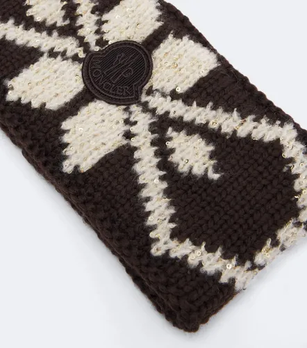 Moncler Wool-blend headband - Moncler - Modalova