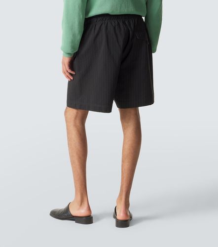 Shorts Starboard de algodón y lana a rayas - Studio Nicholson - Modalova