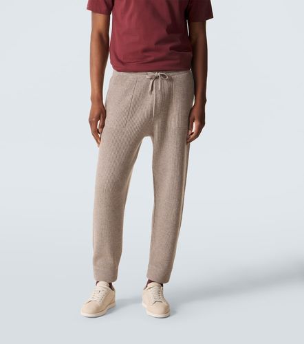 Rippstrick-Jogginghose aus Kaschmir - Brunello Cucinelli - Modalova