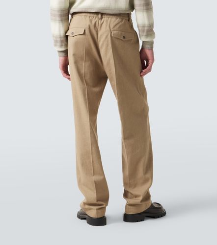 Pantalones rectos de algodón - Moncler - Modalova