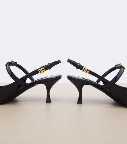 DG patent leather slingback pumps - Dolce&Gabbana - Modalova