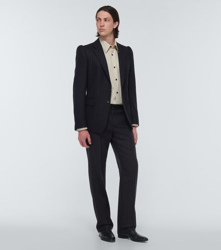 Pantaloni regular Pinnet gessati - Dries Van Noten - Modalova
