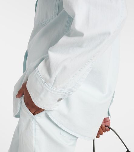 Sobrecamisa de sarga de algodón - Vince - Modalova