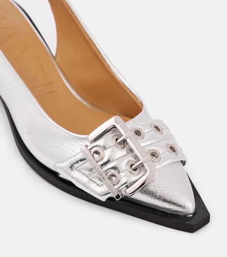 Ganni Pumps slingback in similpelle - Ganni - Modalova
