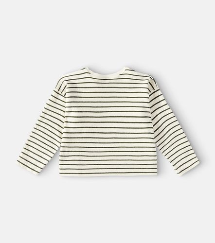 Sudadera en mezcla de algodón a rayas - Bonpoint - Modalova