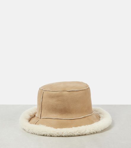 Reversible shearling bucket hat - Brunello Cucinelli - Modalova