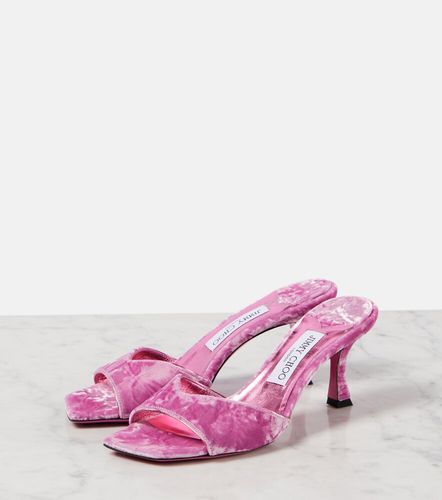 Jimmy Choo Mules Skye 70 aus Samt - Jimmy Choo - Modalova