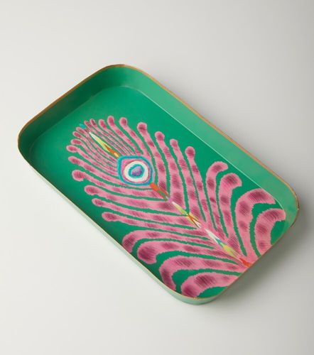 Vassoio Peacock by Matthew Williamson - Les-Ottomans - Modalova